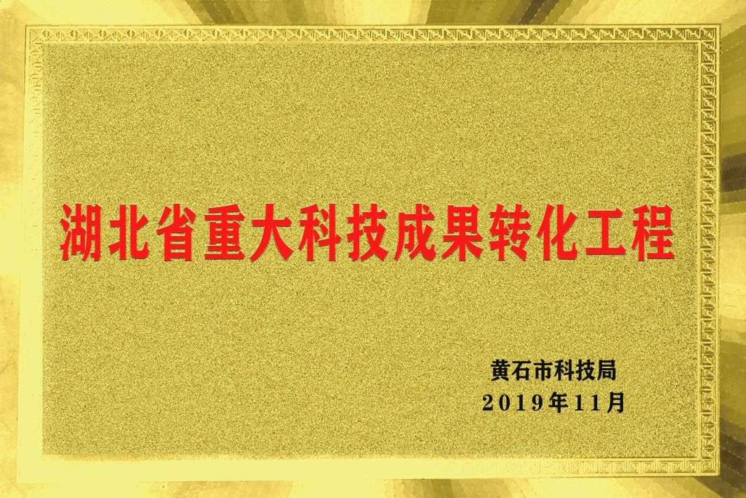 湖(hú)北(běi)省重大科技(jì)成果轉化工(gōng)程